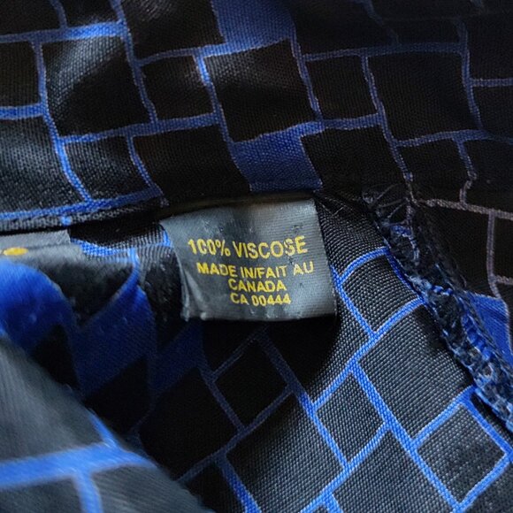 Jack Lipson Signature 100% Viscose Long Sleeve Button Down L - Picture 3 of 6